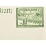 Почтовая карточка Kameradschaftsblock Der Deutschen Reichspost